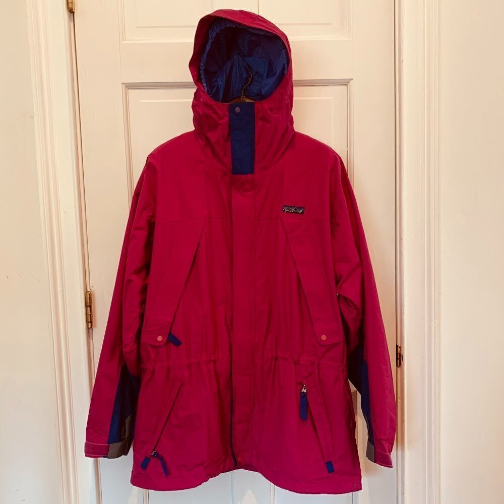 Vintage Patagonia Women’s F1 Mountain Guide Storm Light Parka Jacket Size Large